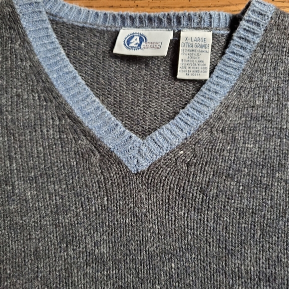 Y2K Arizona Jean Co V-Neck Sweater XL - Picture 3 of 5